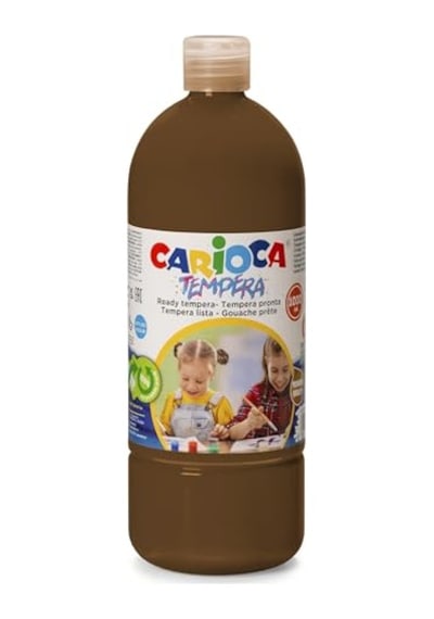 Tempera Suluboya Süper Yıkanabilir Kahverengi 1000 Ml Genel