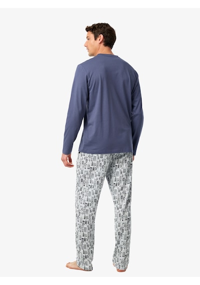 Blackspade Erkek Pijama Takımı 40994 - İndigo
