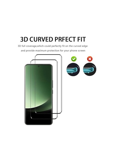 Xiaomi Mi 13 Ultra Ekran Cam Koruyucu Jelatin Seramik Film Kavisli Esnek Tam Kaplar Screen Protector