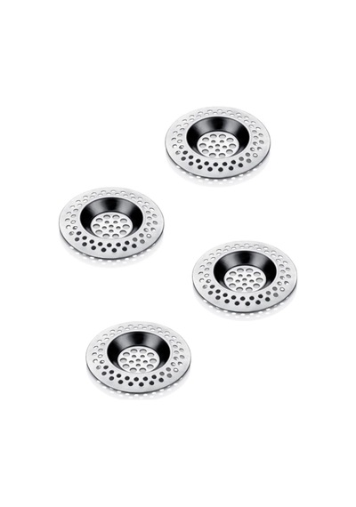 4 Adet Evye Lavabo Süzgeci Meta Süzgeç, Mutfak Süzgeci Metal Diğer