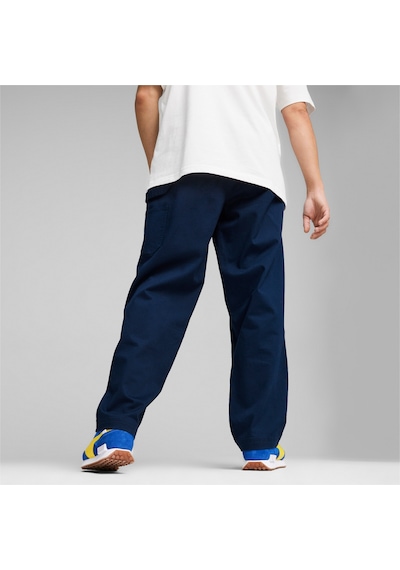 Puma Downtown Çift Diz Pantolon 624368 14 Mavi