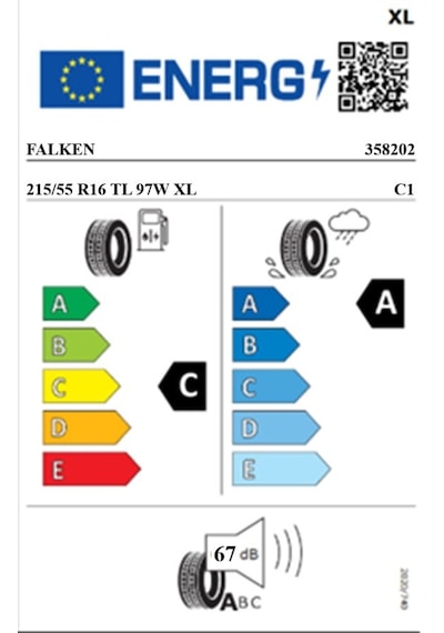 Falken 215/55 R16 97W Xl Ziex Ze320 Oto Yaz Lastiği 2026