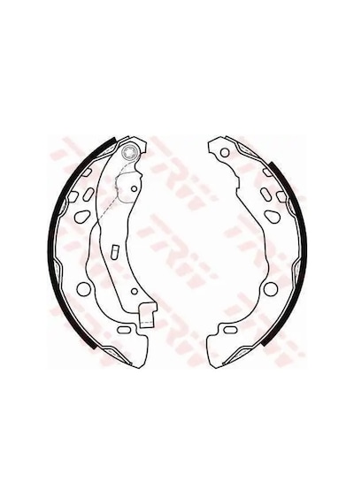 Dacia Logan Arka Fren Balatasi 2005-2020 Trw Gs8455