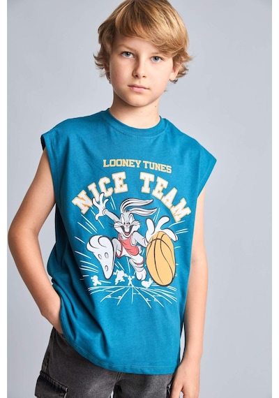 Defacto Looney Tunes Bisiklet Yaka Atlet Erkek Çocuk H8316a826hsbe843 Mavi-be843