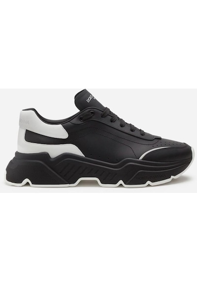 Dolce & Gabbana Daymaster Sneakers In Nappa Calfskin Siyah