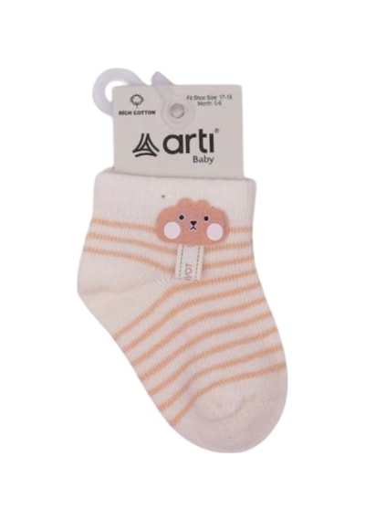Artı Çorap Artı Kids Erkek Bebek Çorap 46346 Turuncu