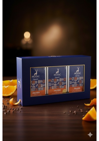 Mozac Premium: Portakallı Bitter Bolu Çikolatası 5'li Gurme Set
