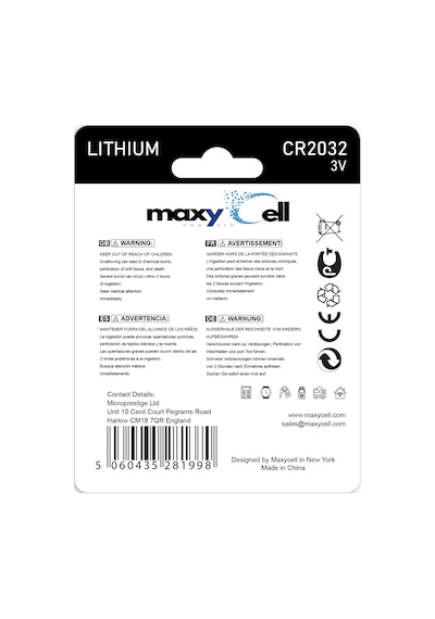 Maxycell 6 Adet Cr2032,dl2032 3v - 6