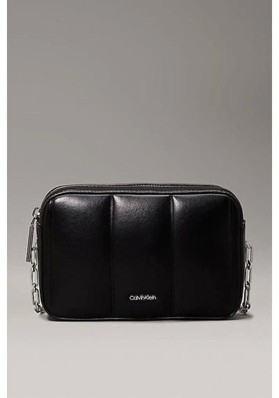Calvin Klein Lıne Quılt Camera Bag Siyah