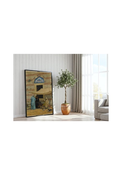 Osmanlı Osman Hamdi Bey Arzuhalci Çerçevesiz Poster 21x30 Cm A4 Tablo Osmanlı Türk Resmi