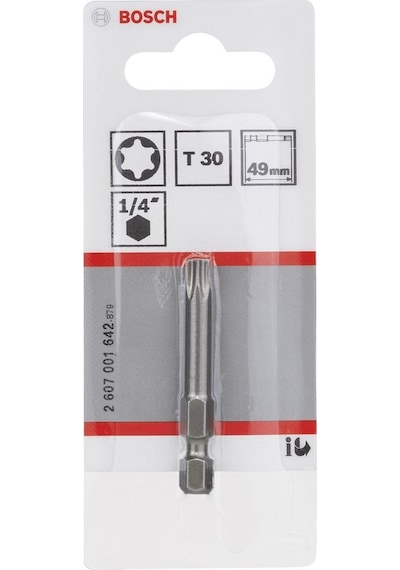 Bosch - Extra Hard Serisi Vidalama Ucu T30 49 MM 1'Li