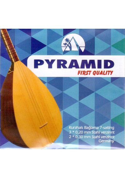 Pyramid Premium Kalite Uzun Sap Saz Teli 0.20 Mm