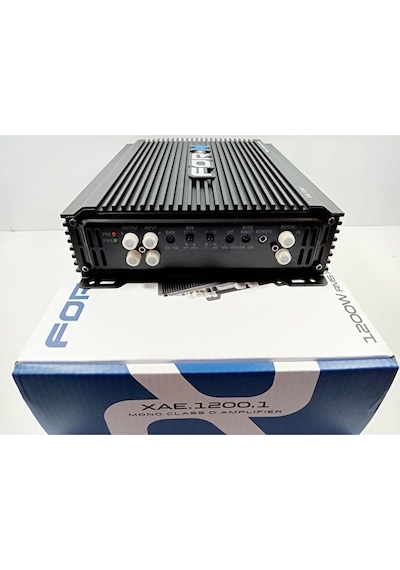 Mono Amfi 1200rms Xae-1200.1d Bass Anfisi Bass Kontrollü Mono