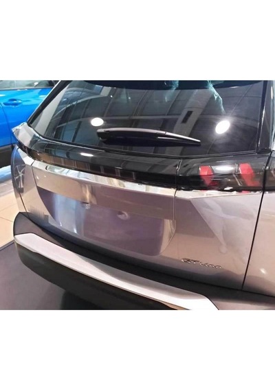 Peugeot 2008 İçin Uyumlu Bagaj Üst Çıtaları 3 Parça Krom