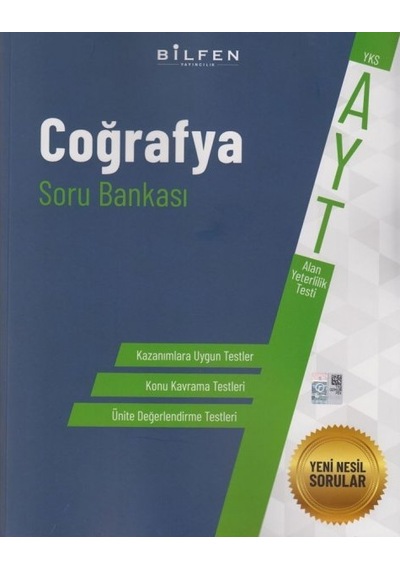 AYT Coğrafya Soru Bankası- Bilfen Yayınları