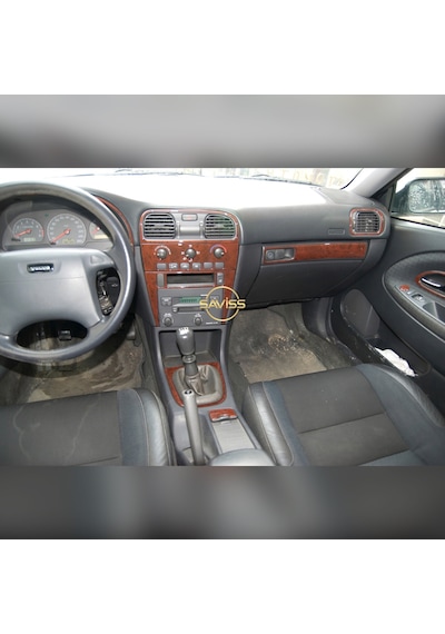 Volvo S40 eski kasa, Full set Gül desenli Maun ,Torpido Maun Kaplama,Konsol Kaplama (Maun Gül Desen)
