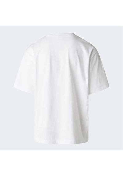 The North Face Liquid Logo Erkek Oversize T-shirt Nf0a8g9ufn41 Beyaz