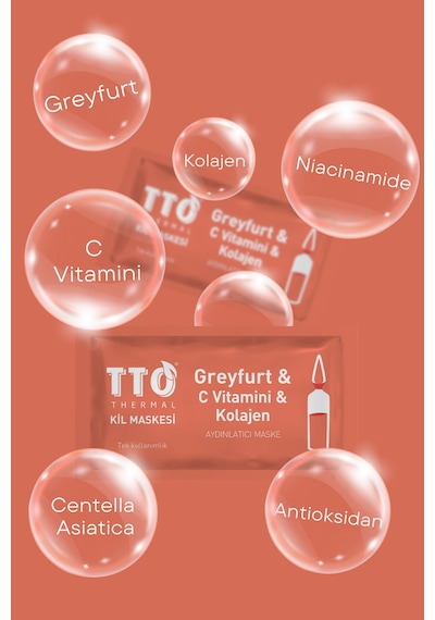Tto Thermal Kil Maskesi Greyfurt & C Vitamini