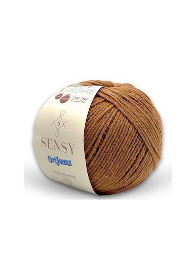Orijeans Amigurumi İpi Punch Panç Baby Soft Cotton 50 Gr Örgü İp Sütlü Kahve