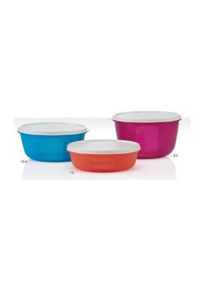 Tupperware Mucize Şekerler 3'Lü Çok Renkli