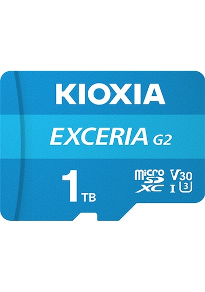 1tb Kıoxıa Excerıa G2 Mıcro Sdxc U3 V30 4k 100 Mb/s Lmex2l001tg2