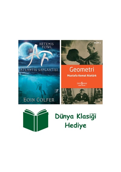 Artemis Fowl 7 - Atlantis Saplantısı + Geometri + Dünya Klasiği Hediye
