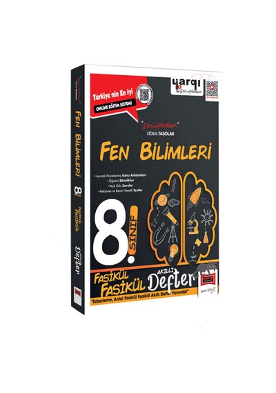 Ders Arkadaşım 8.sınıf Lgs Türkçe / Matematik / Fen Bilimleri Fasikül Fasikül Akıllı Defter Seti