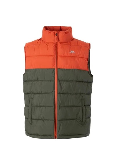 Trespass Oskar Gilet - Gilet Erkek Turuncu Yelek Siyah