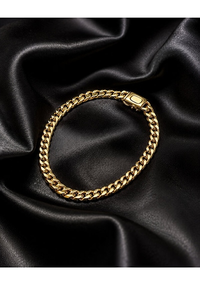 Gold Zincir Model Bileklik Kalın Zincir Tasarım Kadın Bileklik Çok Renkli