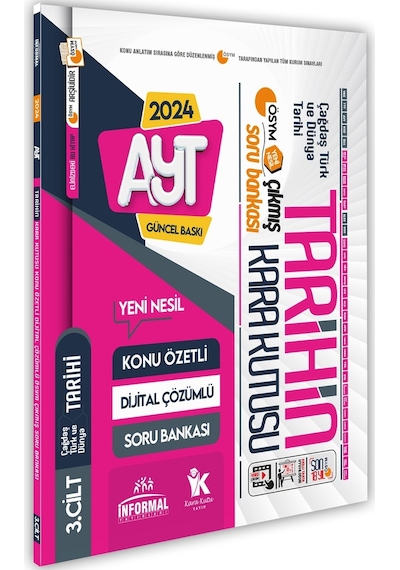 YKS-ayt Tarihin Kara Kutusu 3.cilt Dijital Çözümlü Konu Öze