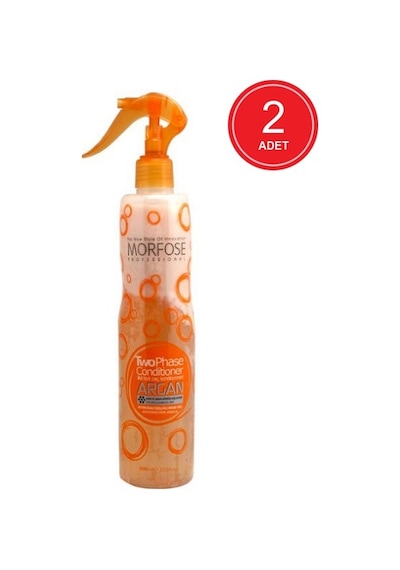 Morfose Argan Özlü Çift Fazlı Turuncu Fön Suyu 2 x 400 ML