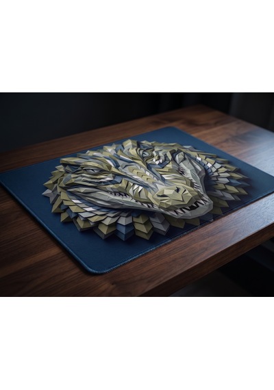 Oryn Origamenagerie / Edition 48x40cm Gaming Mousepad - 3mm Kalınlık 03