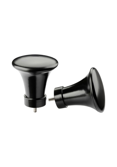 Ikea Paddfot Korniş Ucu 60 Mm Siyah