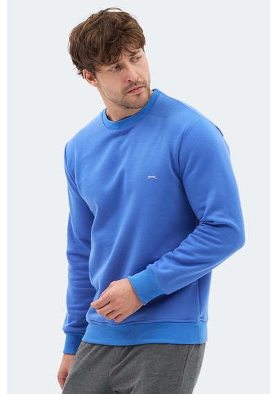 Slazenger Megar I Erkek Indigo Sweatshırt Indigo