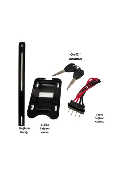 Ortec Rks Elektrikli Bisiklet Bataryası 36v 10ah Diğer