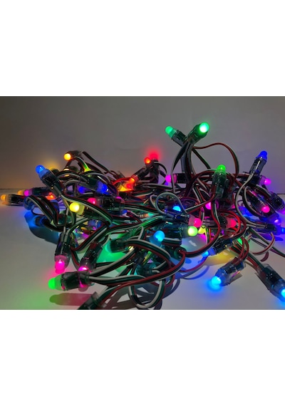 Sakin Enerji WS2812B Çok Renkli Argb Piksel Led Bonc