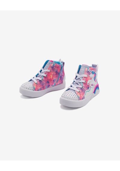Skechers Twinkle Magic Küçük Kız Çocuk Pembe Işıklı Spor Ayakkabı 314325n Hpmt Pembe