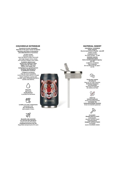 280ml Çift Katmanlı Paslanmaz Çelik Isı Yalıtımlı Termos Tiger Sızdırmaz, Bpa İçermez, 5 Saat Sıcak &amp A Diğer