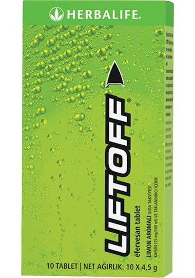 Herbalife Liftoff Limon 10 Adet Her Biri 4.5gr