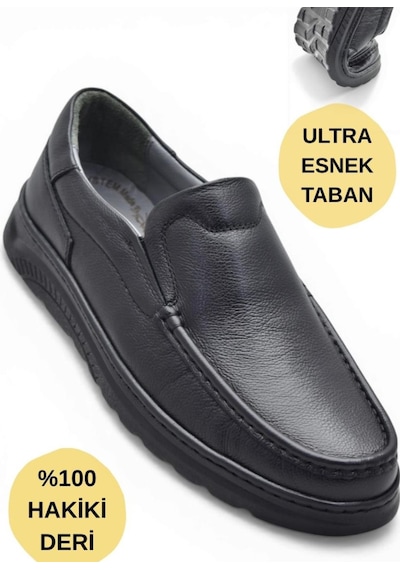Ispartalılar 2107 Tam Ortopedik Taban %100 Hakiki Deri Erkek Ayakkabı Bağcıksız Yazlık Erkek Ayakkabı Siyah Ispartalılar 2107 Tam Ortopedik Taban %100 Hakiki Deri Erkek Ayakkabı Bağcıksız Yazlık Erkek Ayakkabı Siyah