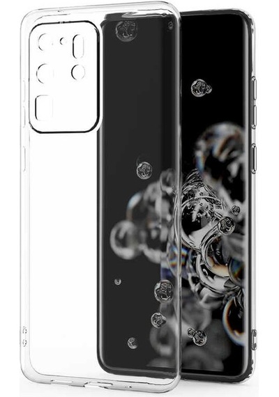 Adige Samsung Galaxy Uyumlu S20 Ultra Kılıf Kamera Korumalı Süper Silikon