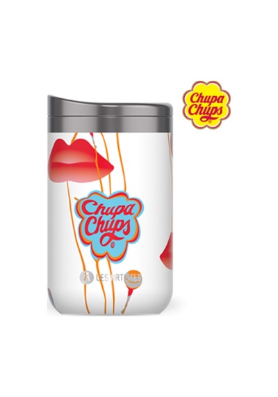 Les Artistes Paris Isı Yalıtımlı Çelik Termos Mug 350ml Chupa Kiss Renkli