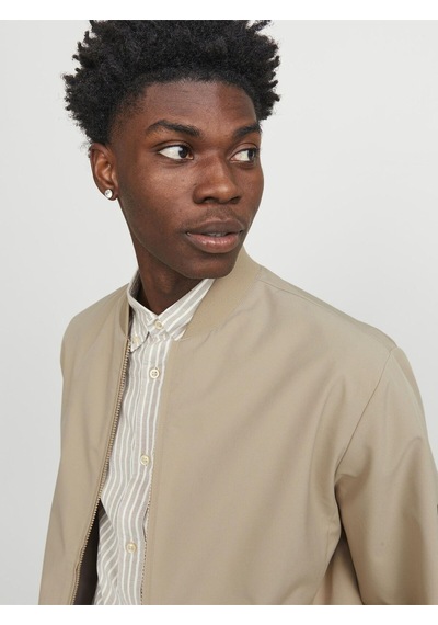 Jack & Jones Erkek Jprccıllusıon Bomber Baharlık Bej Ceket - 12251942 Bej