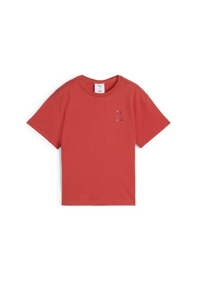 Puma X Hk&fr Graphic Tee Kırmızı Kız Çocuk T-shirt & Polo
