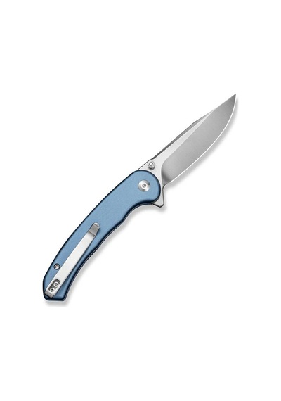Sencut Ingot Blue Aluminum Handle Satin Finished D2 Blade Çakı Mavi