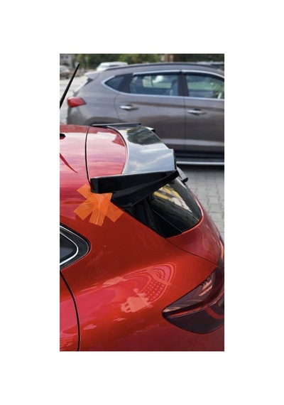Renault Clio 5 Parlak Siyah Arka Spoiler Bagaj Üstü Spoiler Piano Black