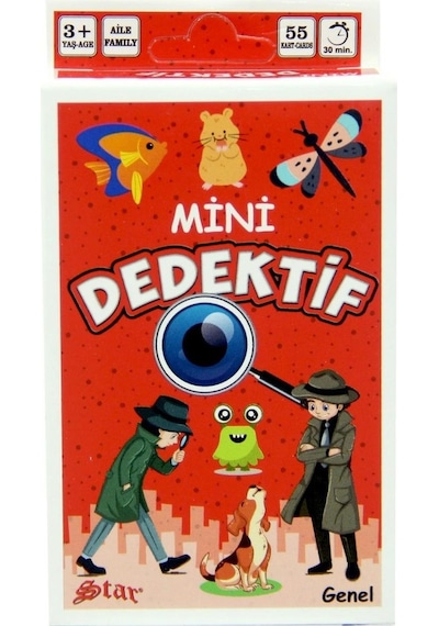 Star Mini Dedektif Kart  Oyunu