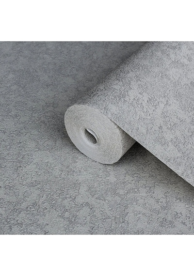 Adawall Muse Koleksiyonu- 25103-4 Açık Gri Dokulu Modern Duvar Kağıdı 1.06x15.6m, 16.5m²