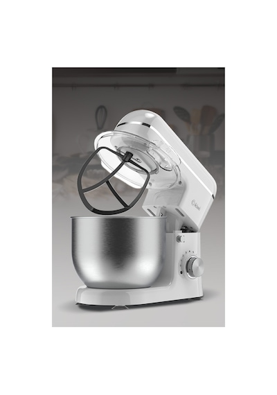 Kiwi Kmx-3638 Beyaz Hamur Yoğurma & Stand Mikser 5,3 Lt 1300w Mutfak Şefi