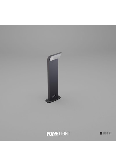 Naja Led Bahçe Aydınlatma Direği 500 Mm Ip65 Alüminyum Dış Mekan Bahçe Lambası 9w 3000k Peyzaj Aydınlatma Yür